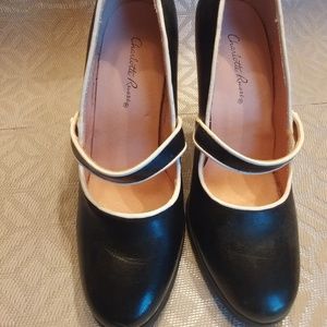 Charlotte Russe Black & White Pumps